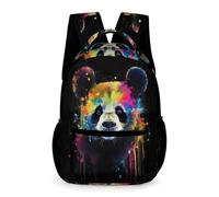 WECECE Mochila Escolar Niño 9 Años Lindo Panda De Viaje Camping Escolar, Mochila Con Animal Tema Para Niños Niñas Mochilas Primaria Back Pack