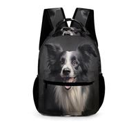 WECECE Mochila Escolar Para Niñas Y Niños Perro Pastor Mochila Impermeable, Animal Cachorro Mochilas De Día Para La Escuela, Los Viajes
