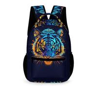 WECECE Mochila Escolar Para Niñas Y Niños Tigre Mochila Impermeable, Animal Tigre Mochilas De Día Para La Escuela, Los Viajes