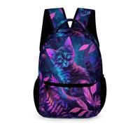 WECECE Mochila Gatito Colegio Para Niños Y Niñas, Backpack Escolar Para Niños De Primaria De 6 A 10 Años, Mochila Infantil Ligera Con Animal Gato Para Escuela Viajes
