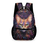 WECECE Mochila Gato Bolsas De Escuela Para Niños Y Niñas Lindo Gatito Bolsos De Escuela Mochilas Viaje Camping Casual Mochila Para Estudiantes