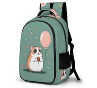 WECECE Mochila Infantil Cute Guinea Pig Niño 9-14 Años - Mochila Escuela Primaria Ligera con Animal para El Colegio, Viajes y Vuelta Al Cole