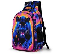 WECECE Mochila Leopards Escolar Niño Primaria, Mochila Colegio para Chicos 8-12 Años, Ligera Mochilas con Animal Cheetahs para Viajes y Uso Diario