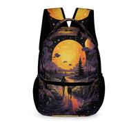 WECECE Mochila Lobo Bolsas De Escuela Para Niños Y Niñas Animal Lobo Bolsos De Escuela Mochilas Viaje Camping Casual Mochila Para Estudiantes