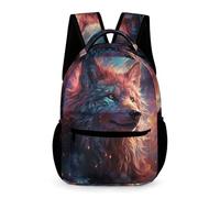 WECECE Mochila Lobos Bolsas De Escuela Para Niños Y Niñas Animal Lobo Bolsos De Escuela Mochilas Viaje Camping Casual Mochila Para Estudiantes