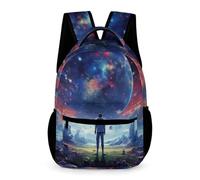WECECE Mochila Niña, Mochila Fútbol Niño Mochilas Escolar Para Niñas De 6-10 Años Bolsos Infantil Con Fútbol Para Escuela Viaje School Bag