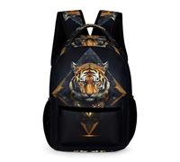 WECECE Mochila Niña, Mochila Tigre Niño Mochilas Escolar Para Niñas De 6-10 Años Bolsos Infantil Con Animal Tigre Para Escuela Viaje School Bag