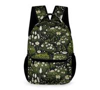 WECECE Mochila Niña, Mochilas Escolar Niño Infantil, Mochila Margarita Niña Con Espalda Cintas Ajustables, Bolsos Con Flor Infantil