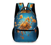 WECECE Mochila Niña Niño, Mochilas Escolar Primaria Infantil Mochila Tema 3D Mochilas Chica Chico Con Impresión 3D Bolsillos Laterales