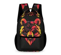 WECECE Mochila Oso Bolsas De Escuela Para Niños Y Niñas Animal Pattern Bolsos De Escuela Mochilas Viaje Camping Casual Mochila Para Estudiantes
