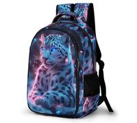 WECECE Mochila Outdoor Chicos 1º a 5º Grado, Mochila Cheetah Motif Escolar Niño Niña a Partir De 8 Años, Mochilas De Leopard Animal, Backpack para Campamento y Senderismo Al Aire Libre