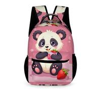 WECECE Mochila Panda Curso 1-4 Chicos y Chicas Mochila Primaria Bonito Animal 1-2 Curso 10-13 Años Bolsa de Escuela Resistente Uso Diario Bolsillo Frontal Bolsillos Laterales Regalo Cumpleaños