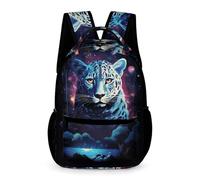 WECECE Mochila Para Niños La Escuela Y Niñas, Bolsa De Guepardo, Mochila Escolar Para Estudiantes De Primaria, Mochilas De Viaje, Cool Leopardooo Animal, Talla Única, Mochilas Daypack