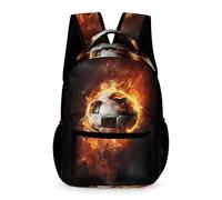 WECECE Mochila Para Niños, Mochilas Escolares Infantil Fútbol, Material Escolar De Fútbol, Mochila Para Colegio Viajes, Regalos Para Niñas 6-10 Años