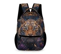 WECECE Mochila Para Niños, Mochilas Escolares Infantil Tigre, Material Escolar De Animal Print, Mochila Para Colegio Viajes, Regalos Para Niñas 6-10 Años