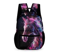 WECECE Mochila Para Niños Y Primaria, Mochilas Caballo Escolares Espaciosa Y Ligera Para Chicos 7 A 11 Años, Animal Caballo Mochila Colegio De Viaje Casual Para Niñas