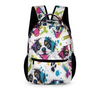 WECECE Mochila Perro Para Niños,mochilas Animal Tema Ligera Para Estudiantes, Bonita Y Moderna Mochilas Escolar Para Niños Y Niñas