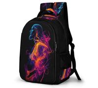 WECECE Mochila Primaria Estampado de Jesús Niña 7 Años Mochila Colegio Jesús Cristiano Niños Primaria Backpack para Estudiantes Grande Cómoda Moderna Excursión Regalo Cumpleaños