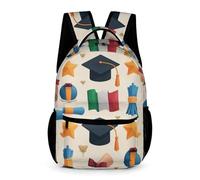 WECECE Mochila Primaria Graduación Curso 2-5 Chicos Bolsa Colegio Italia Bandera 1 Curso Chicas 7-11 Años Mochila Estudiantes para Libros Cuadernos Cosas de Colegio Botella Vuelta al Cole