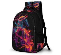 WECECE Mochila Secundaria Diseño de Jesús Chicas 12-16 Años Mochila de Jesús Cristiano Escolares Estudiantes School Bag Resistente Moderna Cómoda Viaje Uso Diario Regalo Diario