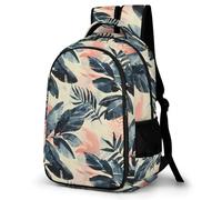 WECECE Mochila Secundaria Hojas Follaje 4º-6º Curso Chicos Mochila Instituto Tropical Planta 12 Años Niñas Mochilas Escolares Resistentes, Backpack Colegio Paseo y Excursión