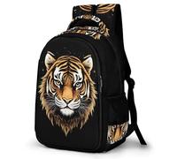 WECECE Mochila Tiger Motif Escolar Niña Adolescente, Mochilas Animal Infantil Informal Gran Capacidad, Bonita Mochila De Viaje para Niños De 8 10 12 14 Años