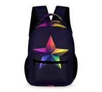 WECECE Mochilas Con Estampado Pentagrama Para Niños Escolares Y Niñas, Mochila Escolar Con Para Primaria 1º 2º 3º 4º 5º 6º Backpack Children