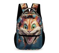 WECECE Mochilas Escolares Juveniles, Mochila Escolar De Chico Gato Mochilas, Mochila Perro Pastor Alemán Infantil Para Colegio Deporte Viajes, Regalos Para Niños Y Adolescentes