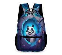 WECECE Mochilas Escolares Juveniles, Mochila Escolar De Chico Lindo Panda Mochilas, Mochila Animal Pattern Infantil Para Colegio Deporte Viajes, Regalos Para Niños Y Adolescentes