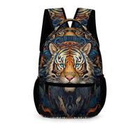 WECECE Mochilas Escolares Juveniles, Mochila Escolar De Chico Motivo de Tigre Mochilas, Mochila Animal Tema Infantil Para Colegio Deporte Viajes, Regalos Para Niños Y Adolescentes