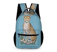 WECECE Mochilas Escolares Niño, Mochila Escolar De Guepardo, Mochila Leopardooo Animal Infantil Para Colegio Deporte Viajes, Regalos Para Niñas Y Adolescentes