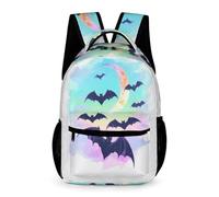 WECECE Mochilas Escolares Niños Murciélago Ardilla Voladora, Mochila Con Colegio Niña Chico Informal Moda, Mochila Infantil De 6 7 8 10 Años Para La Escuela, Viajes, Uso Diario