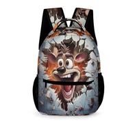 WECECE Mochilas Escolares Niños Reno, Mochila Con Animal Cracker 3D Colegio Niña Chico Informal Moda, Mochila Infantil De 6 7 8 10 Años Para La Escuela, Viajes, Uso Diario