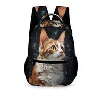 WECECE Mochilas Gatito Escolares Niños, Mochila Colegio Gato Niña Chico Informal Moda, Mochila Infantil De 6 8 10 Años Para La Escuela, Viajes, Uso Diario