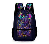 WECECE Mochilas Infantiles, Koala Mochila Escolar Para Niños 3D Estampado Mochila Bolsa WomMurciélago De Viaje Mochilas Escolar