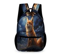 WECECE School Backpack Kids Mochila Zorro Niño Mochila Linda Escolar Animal Para Niñas De 6-9 Años Mochilas Infantil Para Escuela Viaje