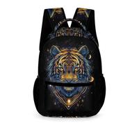 WECECE Tigre Mochila Para El Colegio Estudiantes Infantil Mochila Escolar Animal Tigre Personalizada Para Alumnos De Primaria, Impermeable Y Resistente Al Desgaste