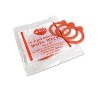 Weck 10 juntas de goma de 60 mm. Compatible con los modelos WECK 080 760 761 762 763 764 766 902