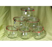 12 tarros 580 ml tulipán cristal tulipán Completo tulipán vasos tarros de 1/2 L 500 Ml Conservas Conservas tarros