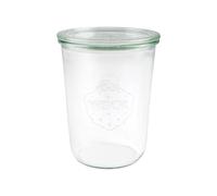 Weck 6 vasos redondos de 0,75 l de cristal de 3/4 litros + tapa