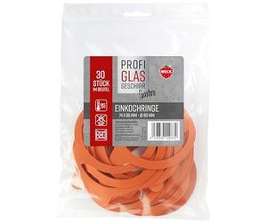 Weck 76134 - Bolsa de 30 anillos de goma (74 x 86 mm, diámetro de 80 mm, arandelas de goma, tarros de cocina)
