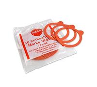 Weck - Lote de 10 Juntas de Sellado para Tarro (80 mm de diámetro, 80 Unidades)