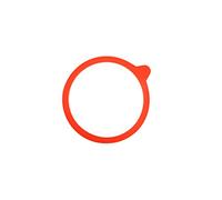 Weck Paquete de 10 Juntas de 100 mm, plástico, Rojo Oscuro