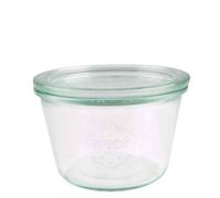 Weck Redonda Borde Molde Tarro, 370 ml, Transparente