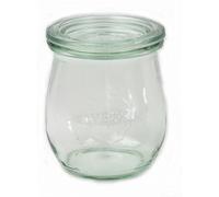 Weck Set de 12 tarros de Cristal 220 ml, Pack de 1 Unidad, 220