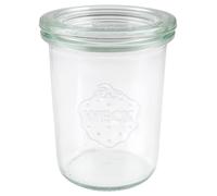 Weck Tarro de agua Forma de caída M.D. 160 ml, 12 piezas, transparente