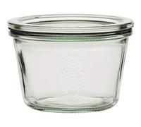 Weck - Tarros de cristal (250 ml, forma redonda, 3 unidades)
