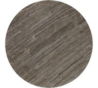 Wecon Home Alfombra redonda tejida a mano topo 200 cm