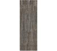 Wecon Home Alfombra tejida a mano topo 80x230