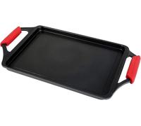 WECOOK! Bandeja de Asar 43 X 25cm, Aluminio, Asas de Silicona, Vitrocerámica, Gas, Horno